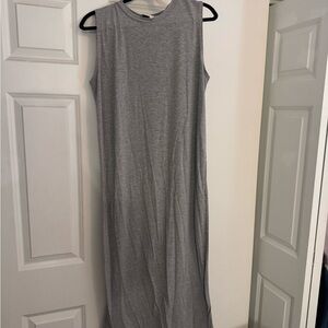 ASOS Heather Gray Maxi Dress